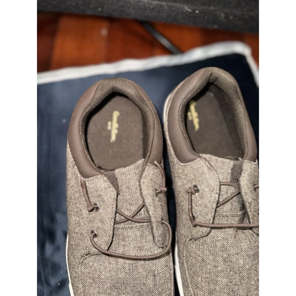 New! Goodfellow & Co Men's -Size 12 Brown Baylor Beach Sneaker Shoe Memory Foam